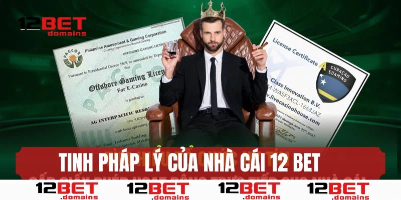  Tính pháp lý của thương hiệu 12bet