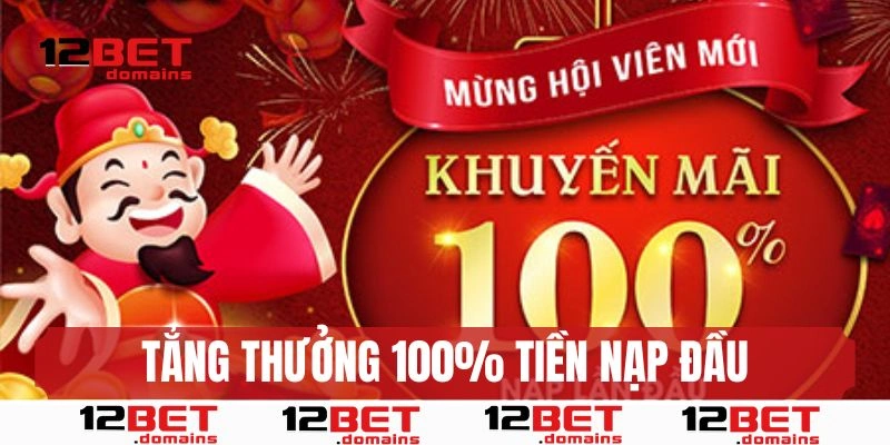 Nạp lần đầu thưởng 100%