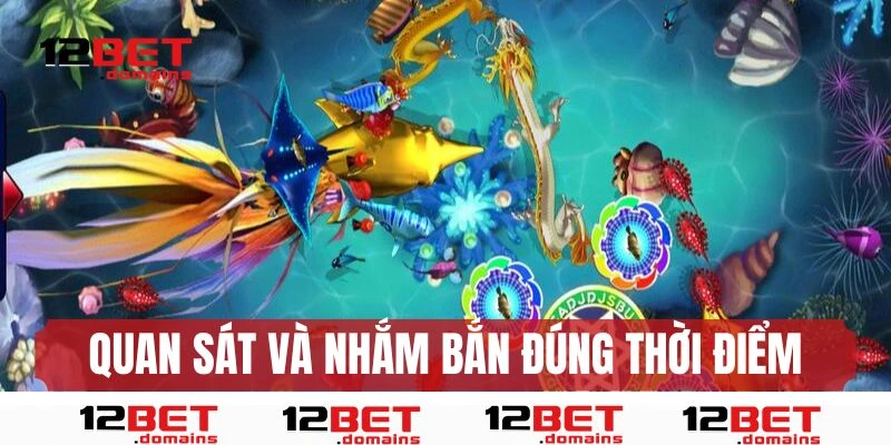 Quan sát và chọn thời điểm bắn chính xác trong từng màn